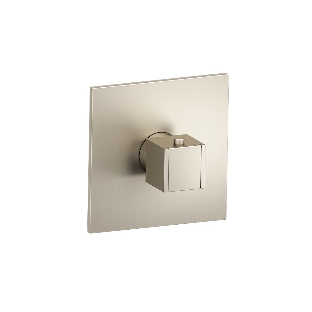 3/4" Thermostatic Valve With Trim | Brushed Nickel PVD