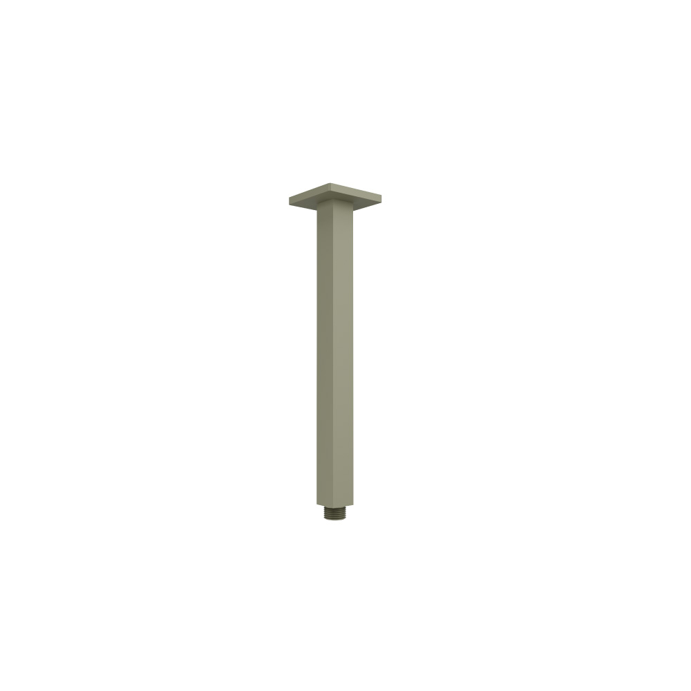 Ceiling Mount Shower Arm - 12" | Army Green