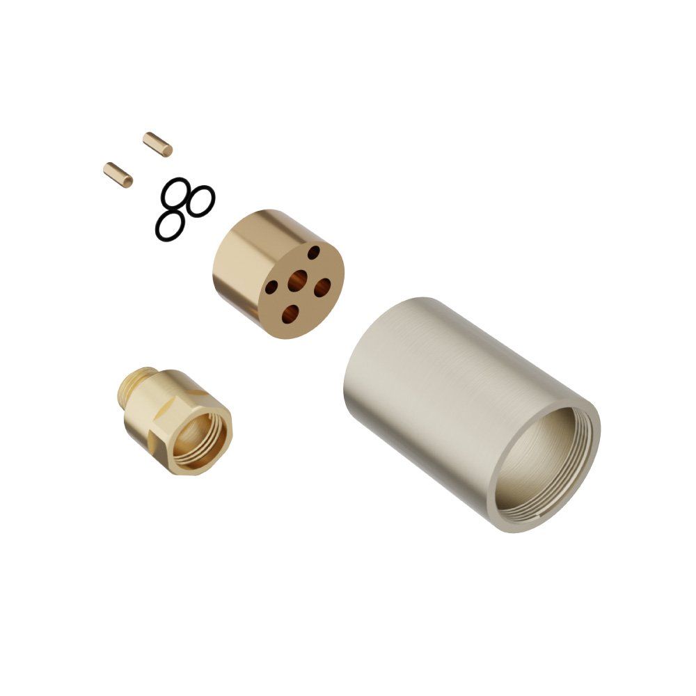 0.9" Extension Kit - For Use with 196.1800 | Brushed Nickel PVD