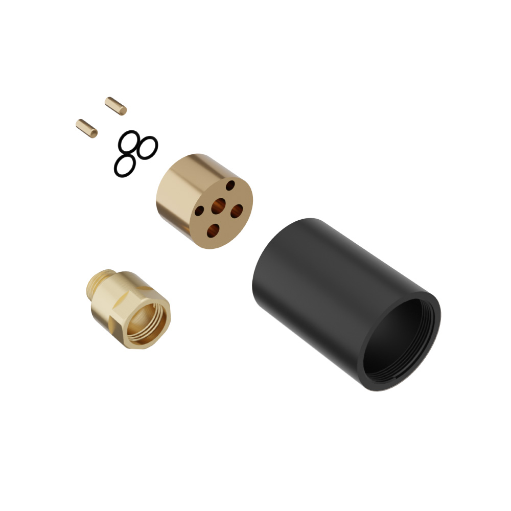 0.9" Extension Kit - For Use with 160.1800, 150.1800, 260.1800 | Gloss Black