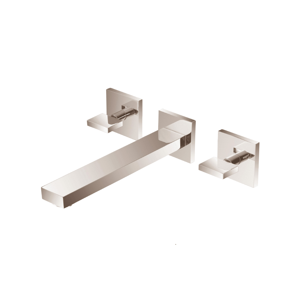 Two Handle Wall Mounted Tub Filler | Polished Nickel PVD