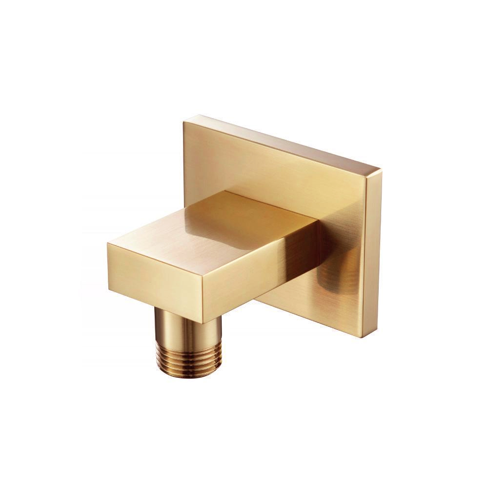 Wall Elbow | Brushed Bronze PVD