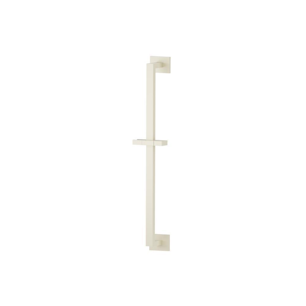 Shower Slide Bar With Integrated Wall Elbow | Light Tan