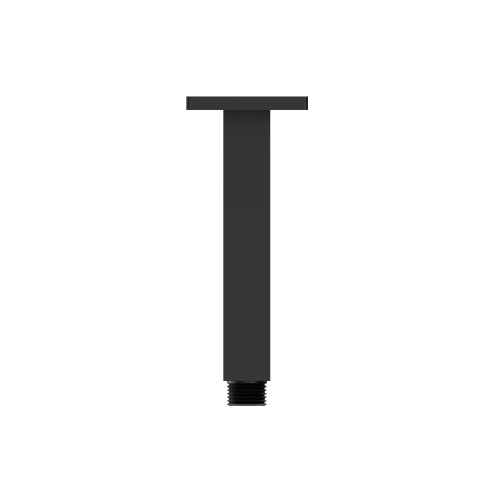 Ceiling Mount Shower Arm - 6" | Gloss Black