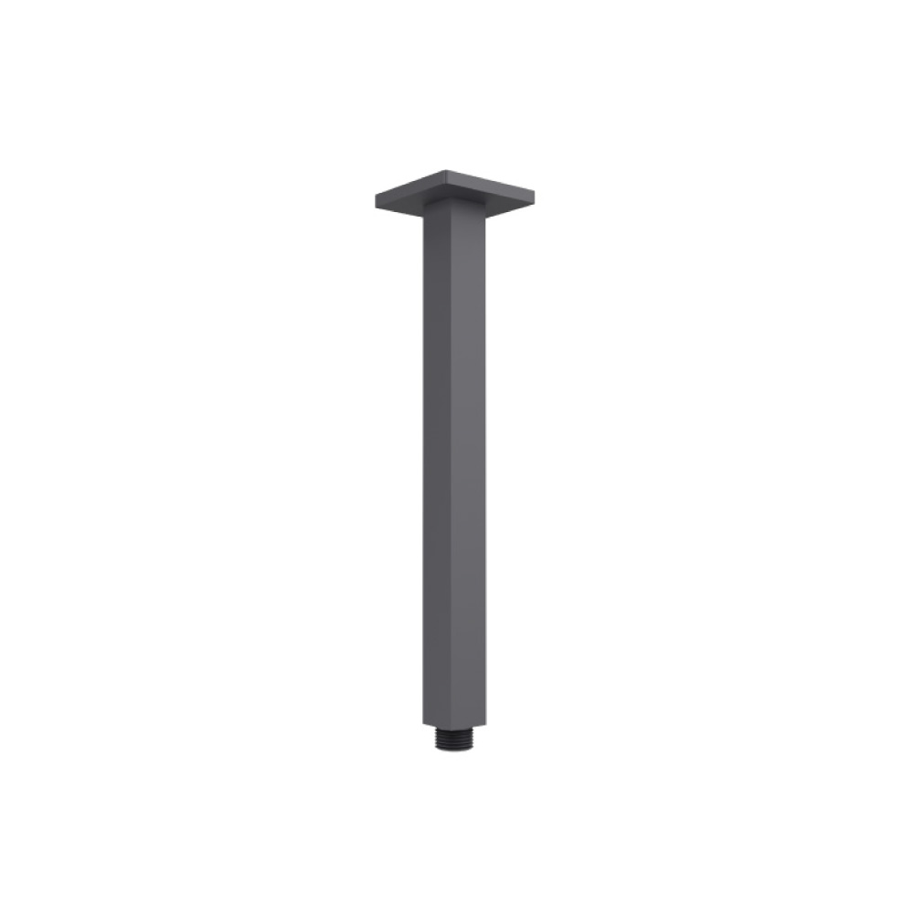 Ceiling Mount Shower Arm - 8" | Dark Grey