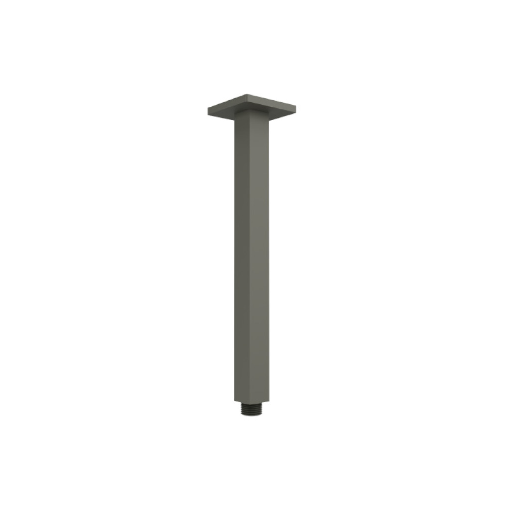 Ceiling Mount Shower Arm - 8" | Gun Metal Grey