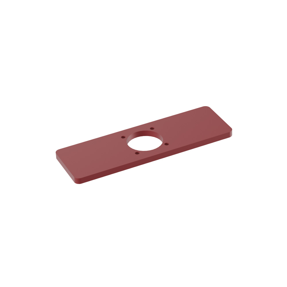 Base Plate - 4" Centerset to Single-Hole Faucet Conversion | Crimson