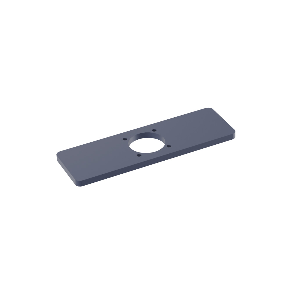 Base Plate - 4" Centerset to Single-Hole Faucet Conversion | Navy Blue