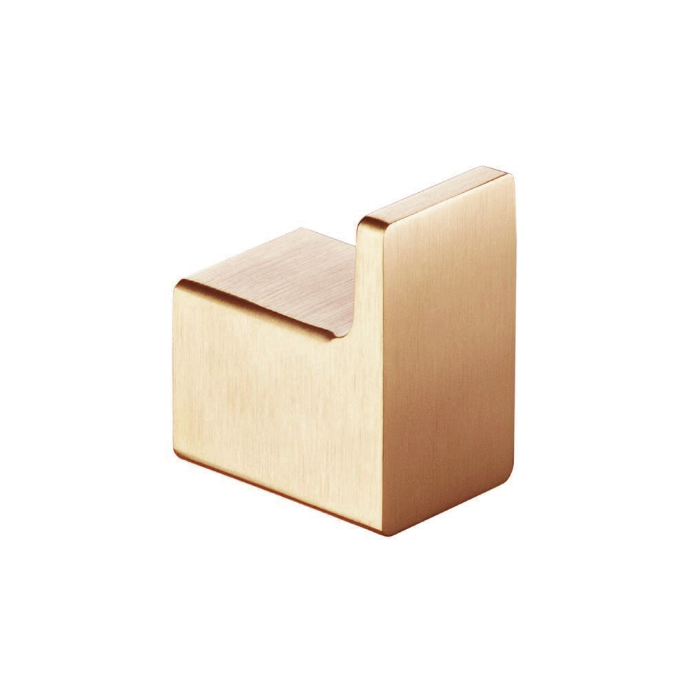 Brass Bathroom Towel / Robe Hook | Brushed Bronze PVD
