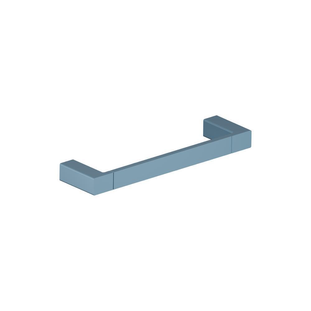 Brass Towel Ring / Mini Towel Bar - 10" | Blue Platinum