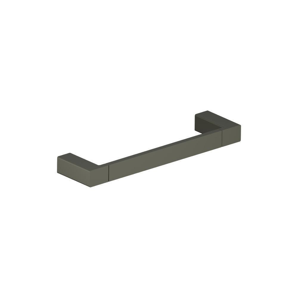 Brass Towel Ring / Mini Towel Bar - 10" | Dark Green