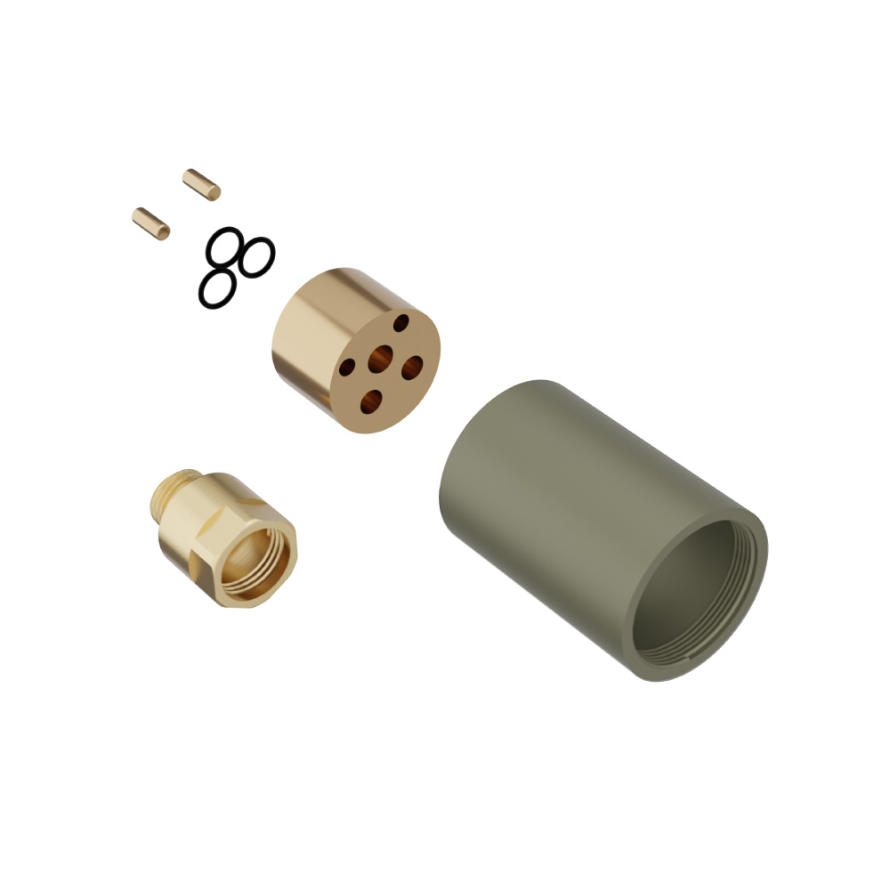 0.9" Extension Kit - For Use with 196.1800 | Army Green