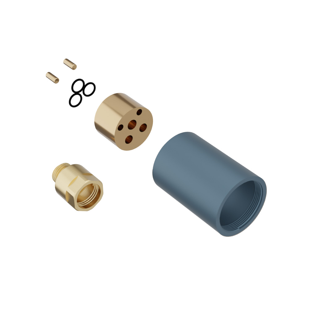 0.9" Extension Kit - For Use with 196.1800 | Blue Platinum