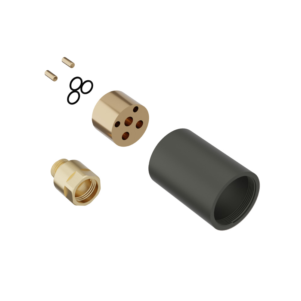 0.9" Extension Kit - For Use with 196.1800 | Dark Green