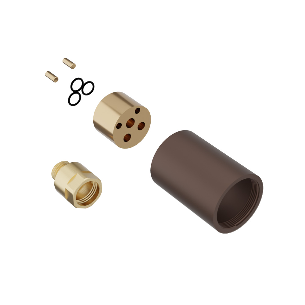 0.9" Extension Kit - For Use with 196.1800 | Vortex Brown