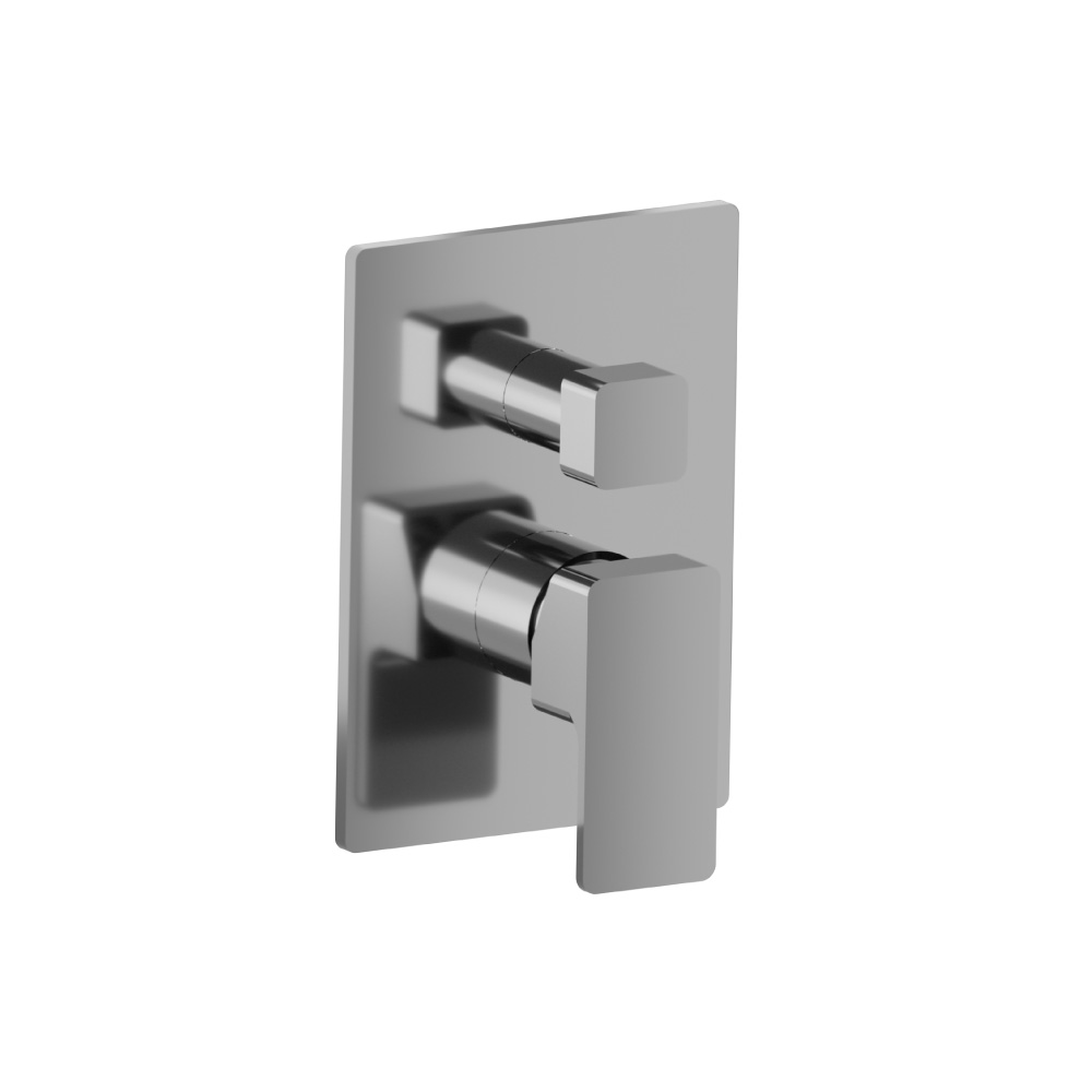 Tub / Shower Trim With Pressure Balance Valve - 2-Output | Chrome