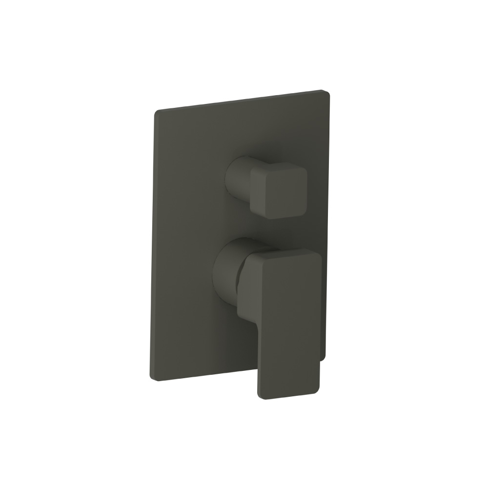 Tub / Shower Trim - 2-Output | Dark Green