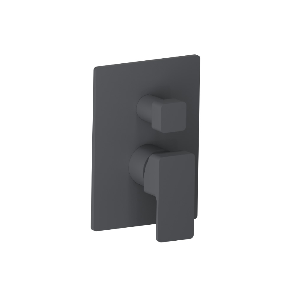 Tub / Shower Trim - 2-Output | Rock Grey