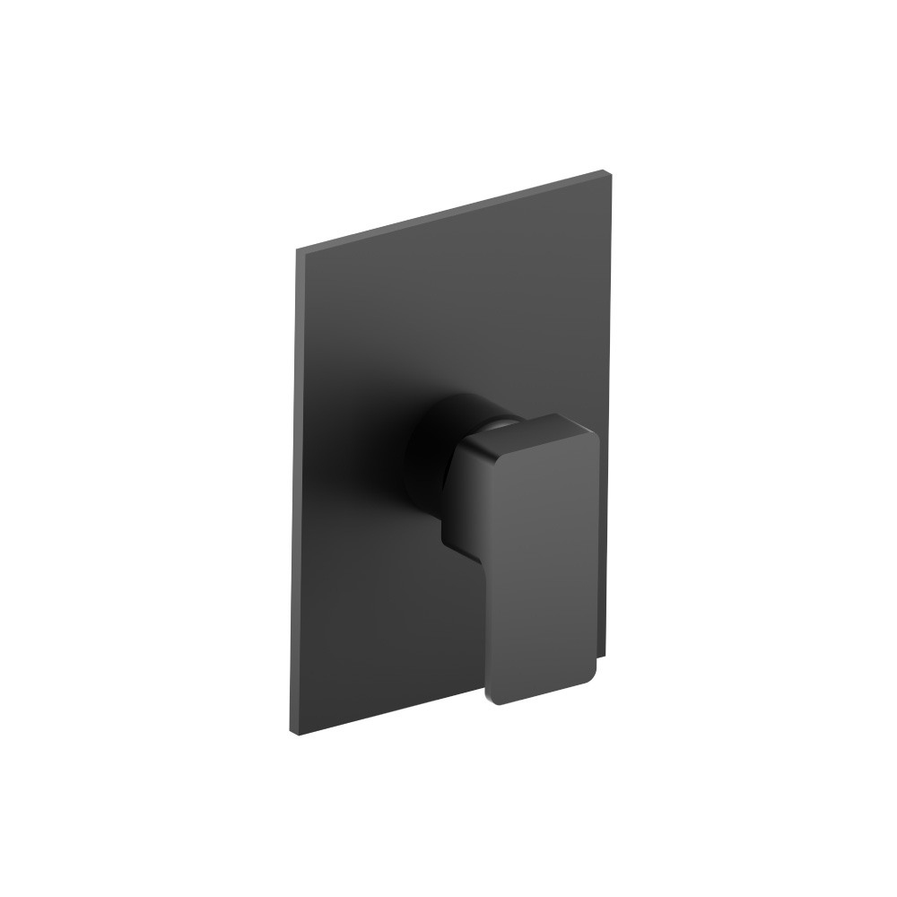 Shower Trim With Pressure Balance Valve | Matte Black