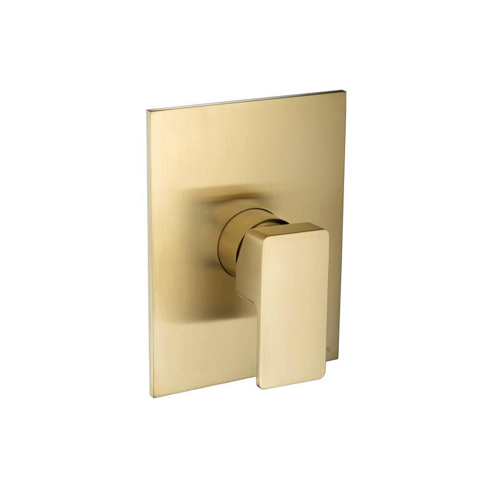 Shower Trim With Pressure Balance Valve | Satin Brass PVD