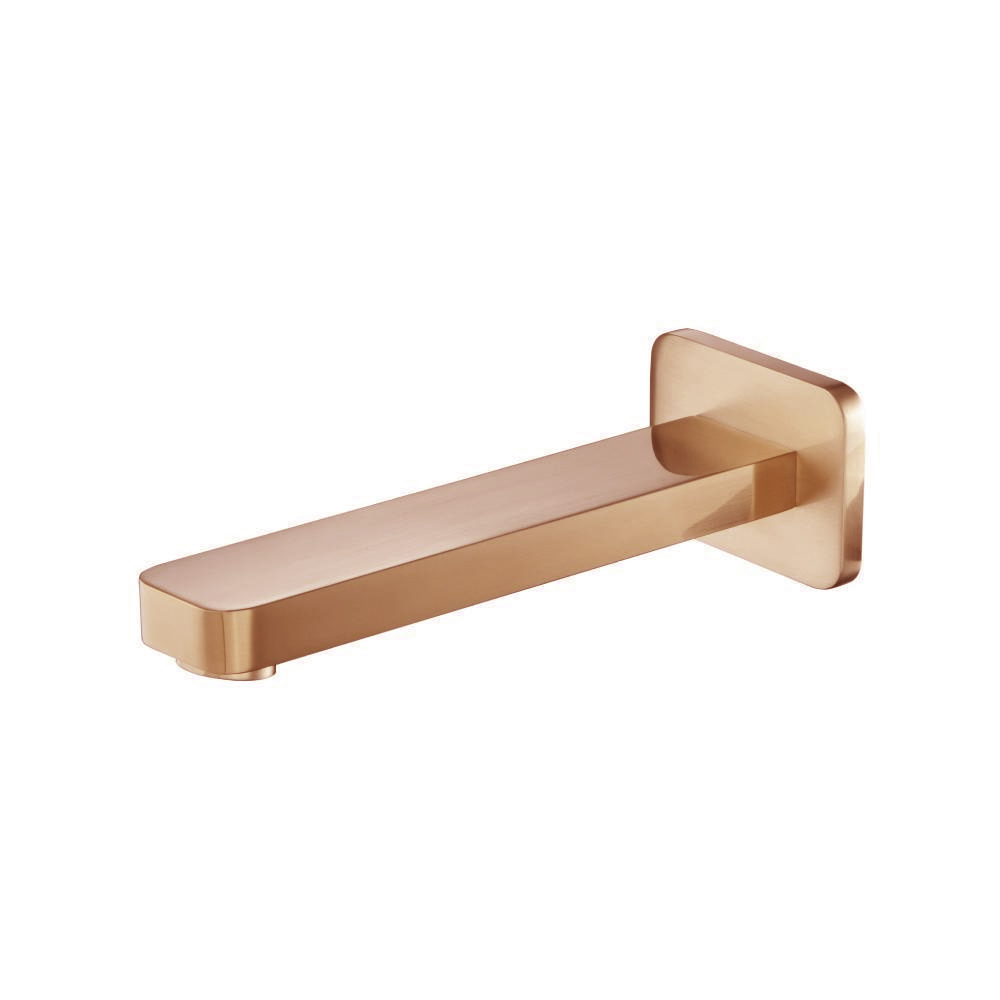 Wall Mount Non Diverting Tub Spout | Brushed Bronze PVD