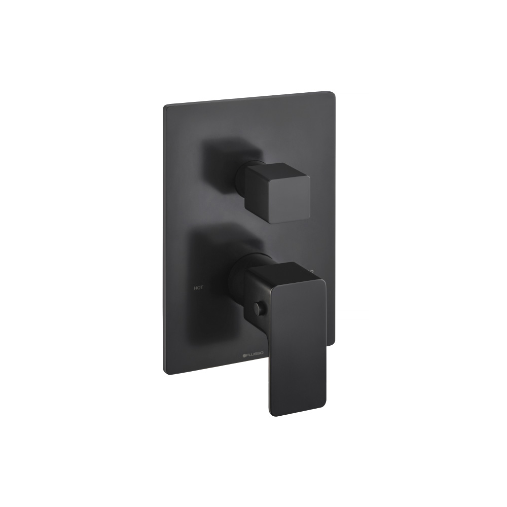 Trim For Thermostatic Valve | Matte Black