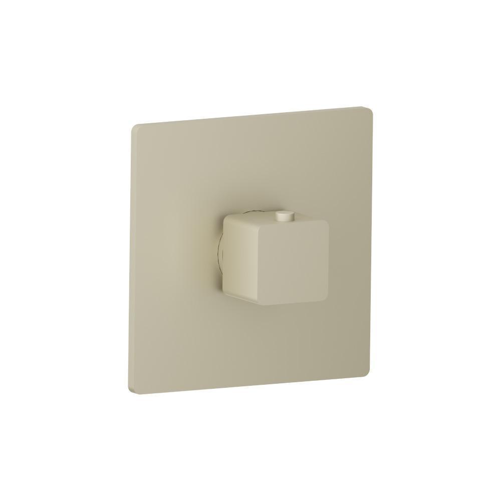 3/4" Thermostatic Valve With Trim | Light Tan