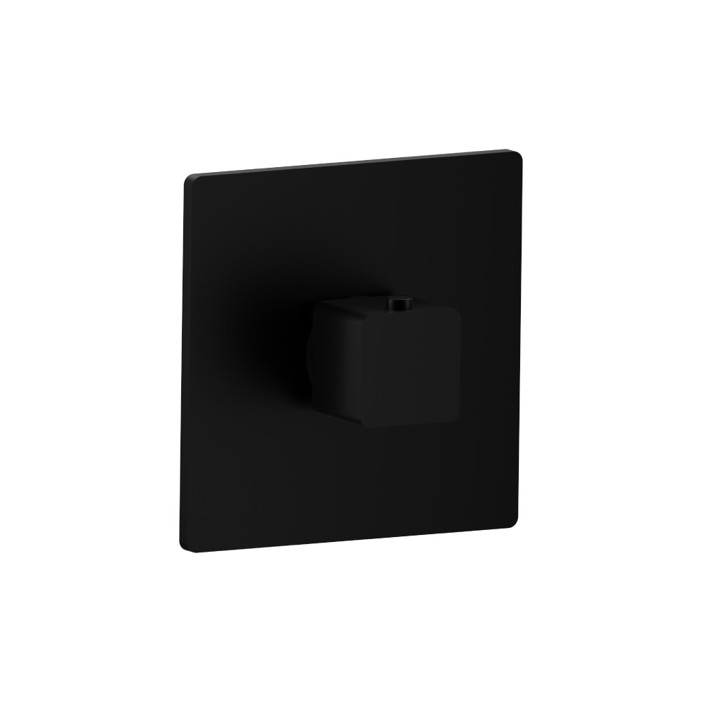 Trim For 3/4" Thermostatic Valve - Use with TVH.4201 | Gloss Black