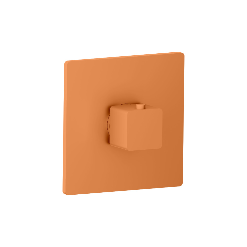 3/4" Thermostatic Valve With Trim | Terracotta Orange