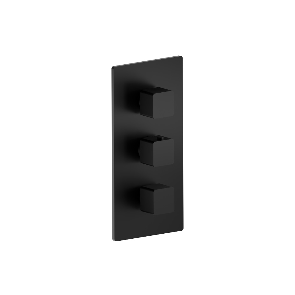 Trim For Thermostatic Valve | Gloss Black