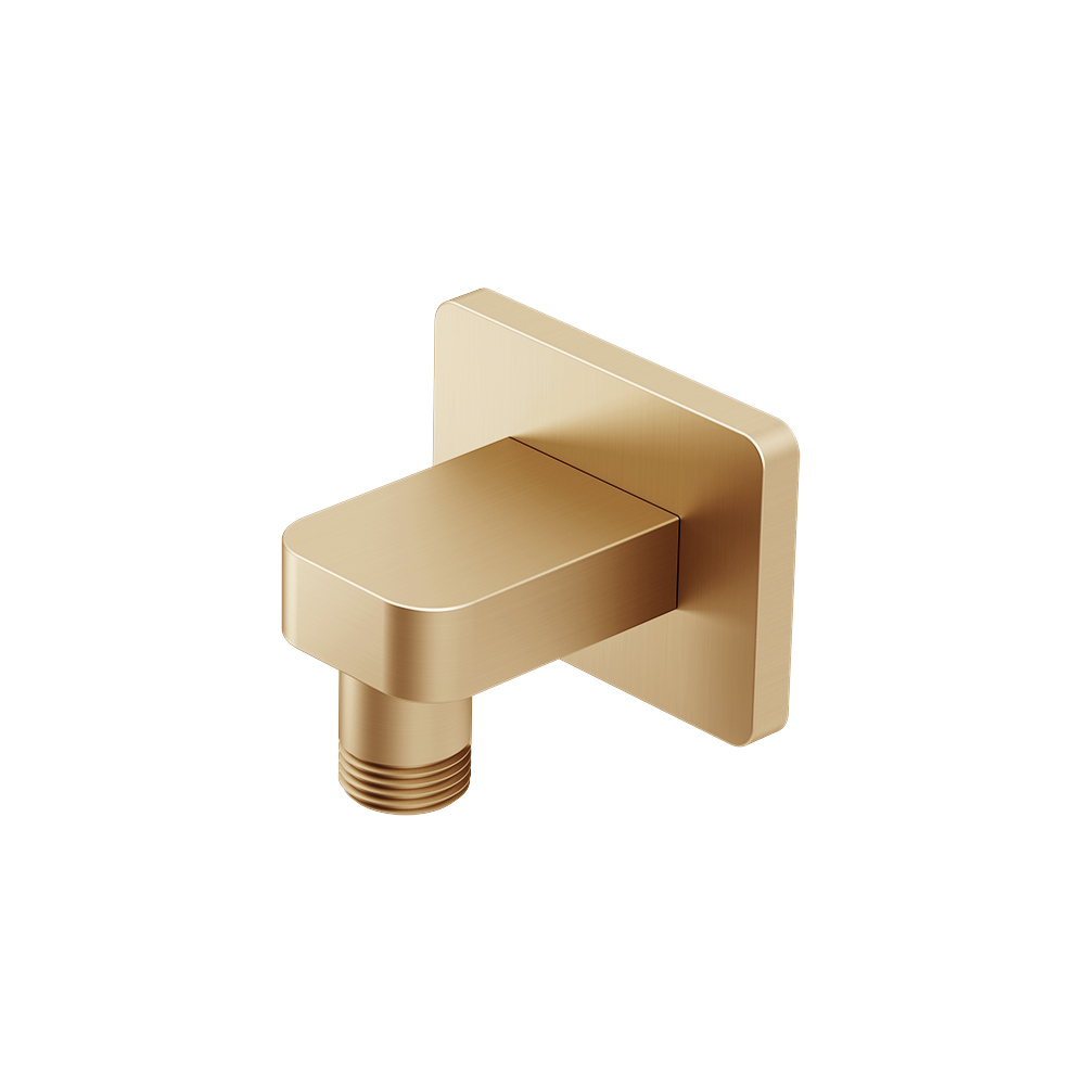 Wall Elbow | Brushed Bronze PVD