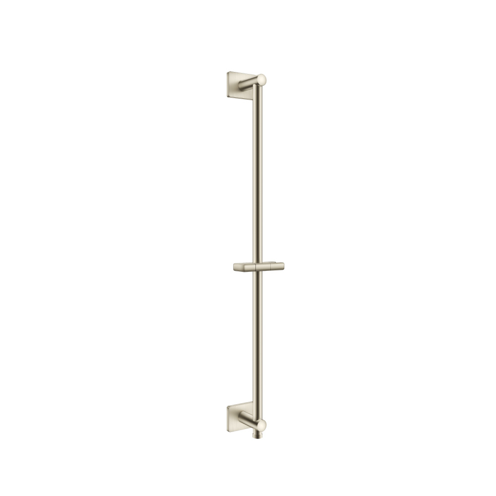 Shower Slide Bar With Integrated Wall Elbow | Brushed Nickel PVD