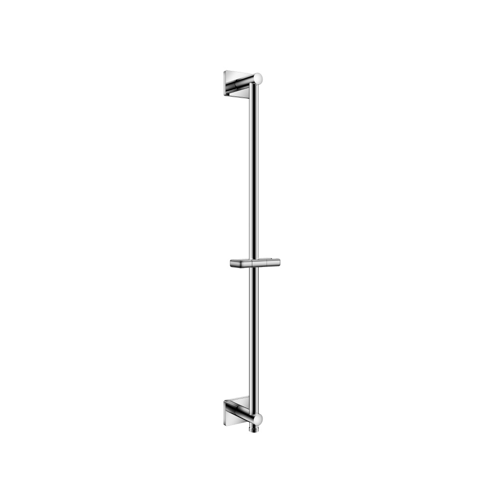 Shower Slide Bar With Integrated Wall Elbow | Chrome