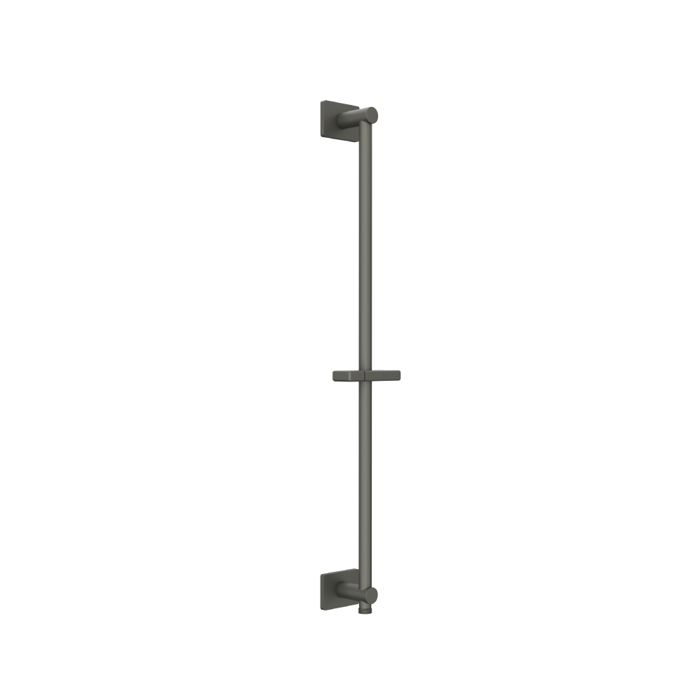 Shower Slide Bar With Integrated Wall Elbow | Dark Green