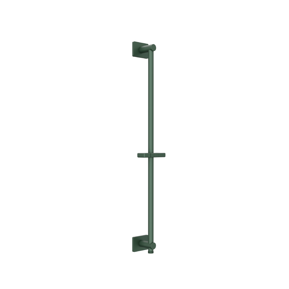 Shower Slide Bar With Integrated Wall Elbow | Leaf Green