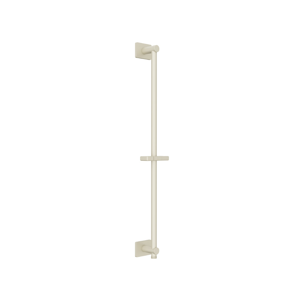 Shower Slide Bar With Integrated Wall Elbow | Light Tan
