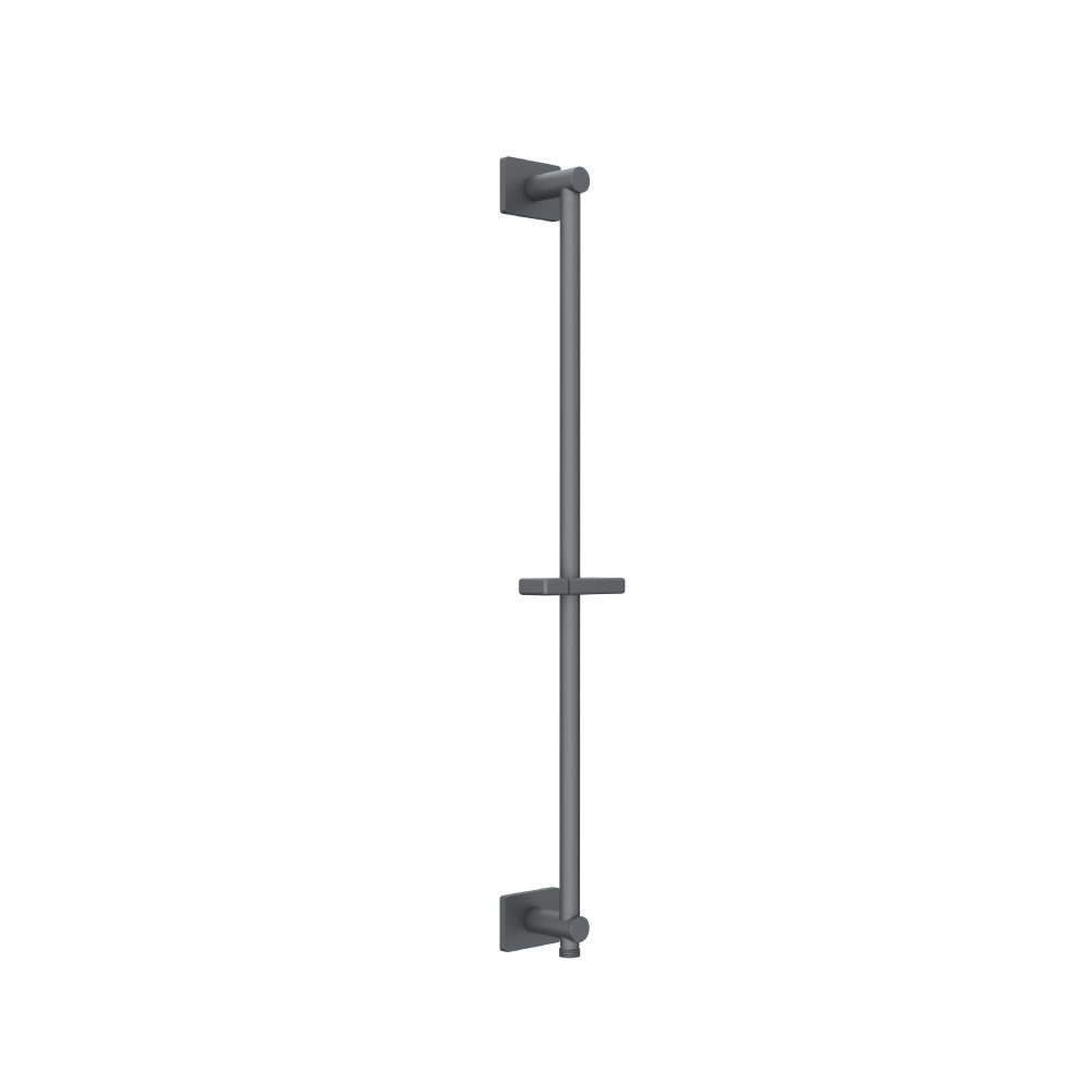 Shower Slide Bar With Integrated Wall Elbow | Rock Grey