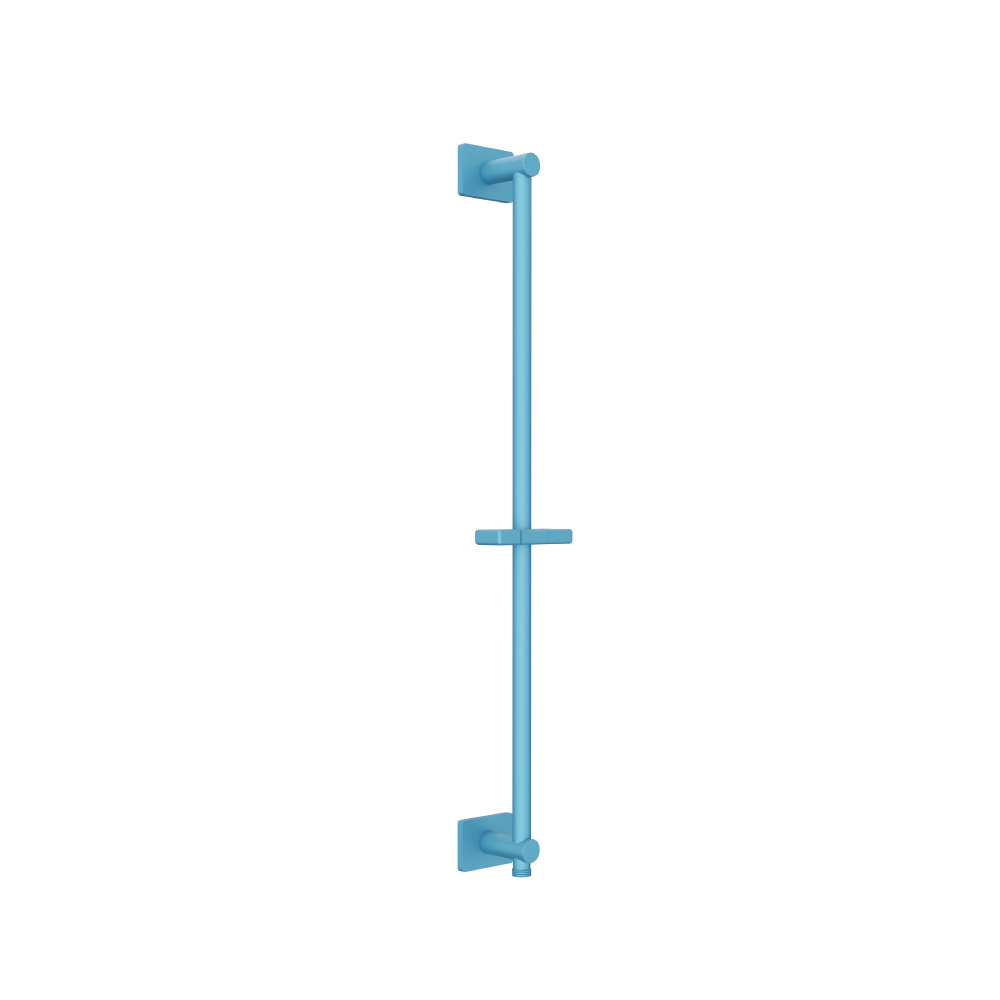 Shower Slide Bar With Integrated Wall Elbow | Sky Blue