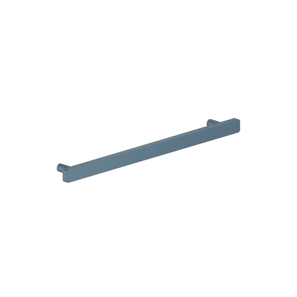 8-13/16" (224mm) Center to Center Square Cabinet Handle / Drawer Pull | Blue Platinum
