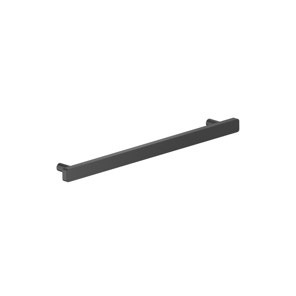 8-13/16" (224mm) Center to Center Square Cabinet Handle / Drawer Pull | Gloss Black