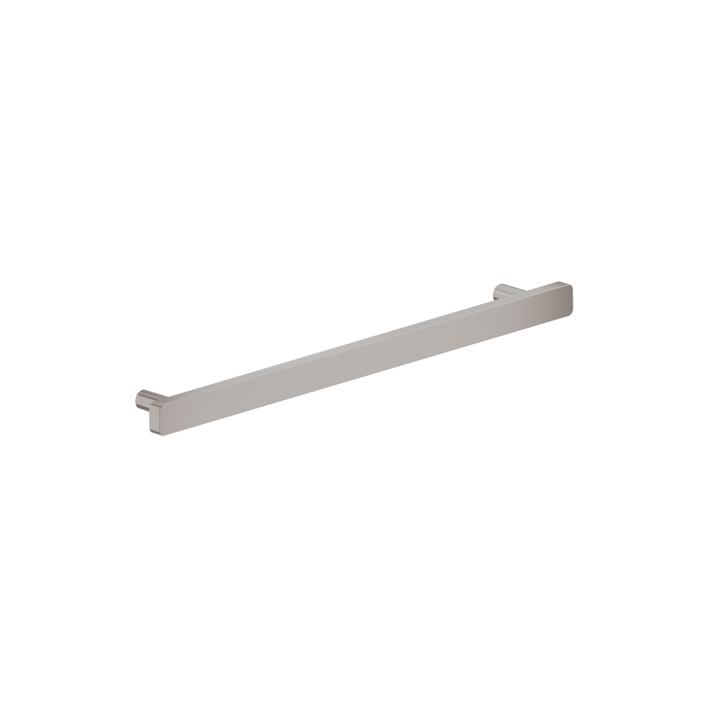 8-13/16" (224mm) Center to Center Square Cabinet Handle / Drawer Pull | Polished Nickel PVD