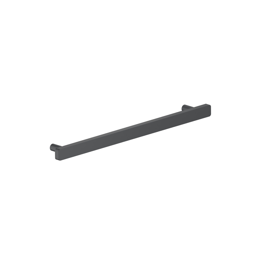 8-13/16" (224mm) Center to Center Square Cabinet Handle / Drawer Pull | Rock Grey