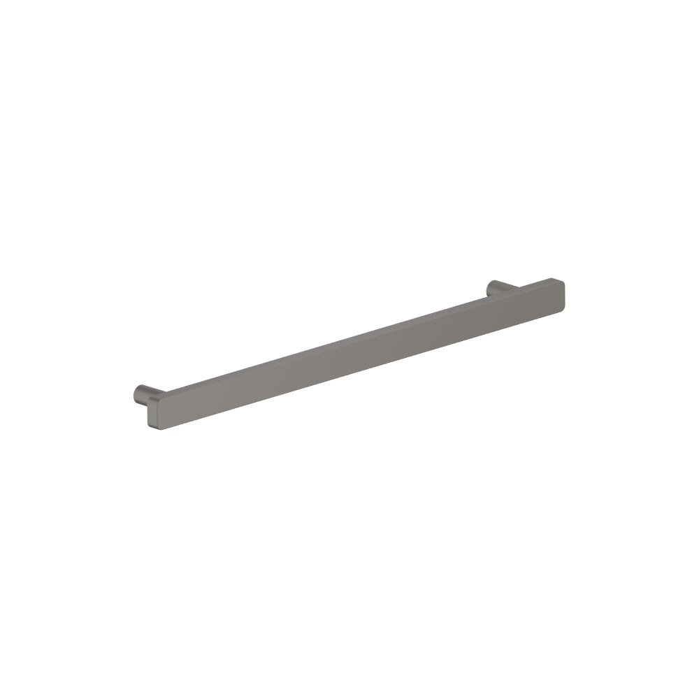 8-13/16" (224mm) Center to Center Square Cabinet Handle / Drawer Pull | Steel Grey
