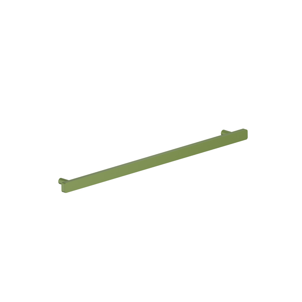 12-9/15" (320mm) Center to Center Square Cabinet Handle / Drawer Pull | Flusso Green