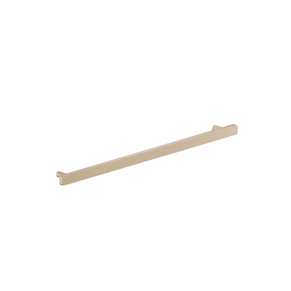 12-9/15" (320mm) Center to Center Square Cabinet Handle / Drawer Pull | Satin Brass PVD