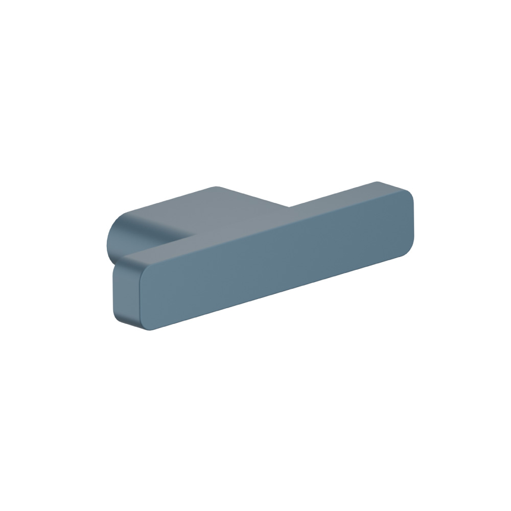 T-Bar Cabinet Knob | Blue Platinum