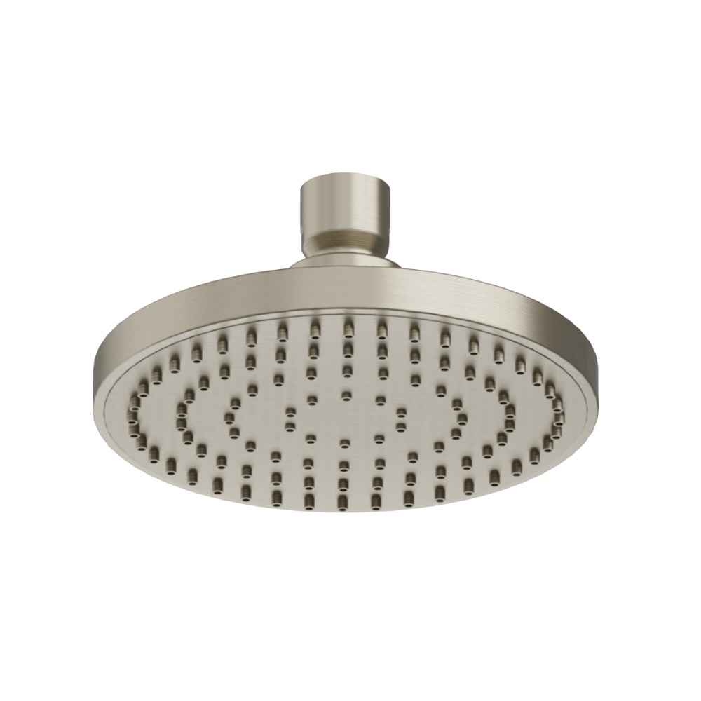 Single Function ABS Showerhead | Brushed Nickel PVD