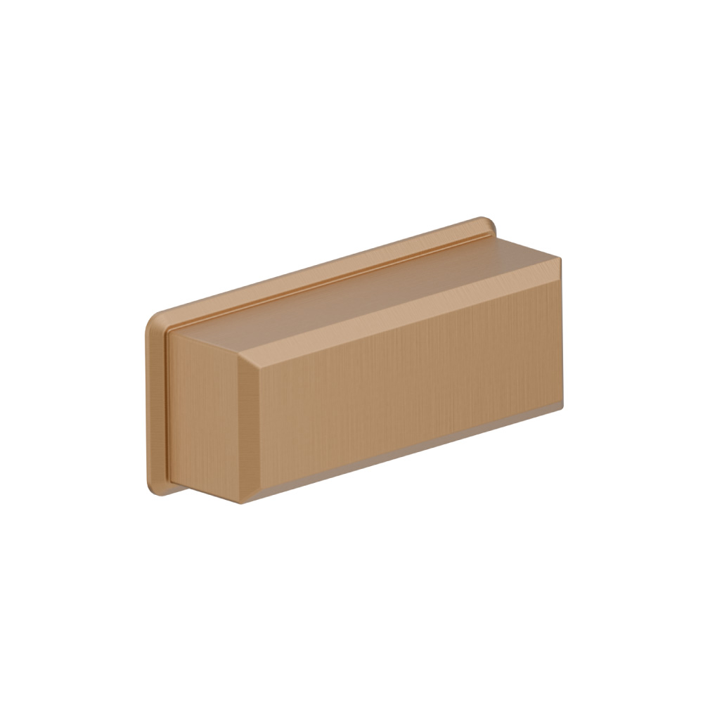 3" (76mm) Center to Center Cup Cabinet Pull | Brushed Bronze PVD