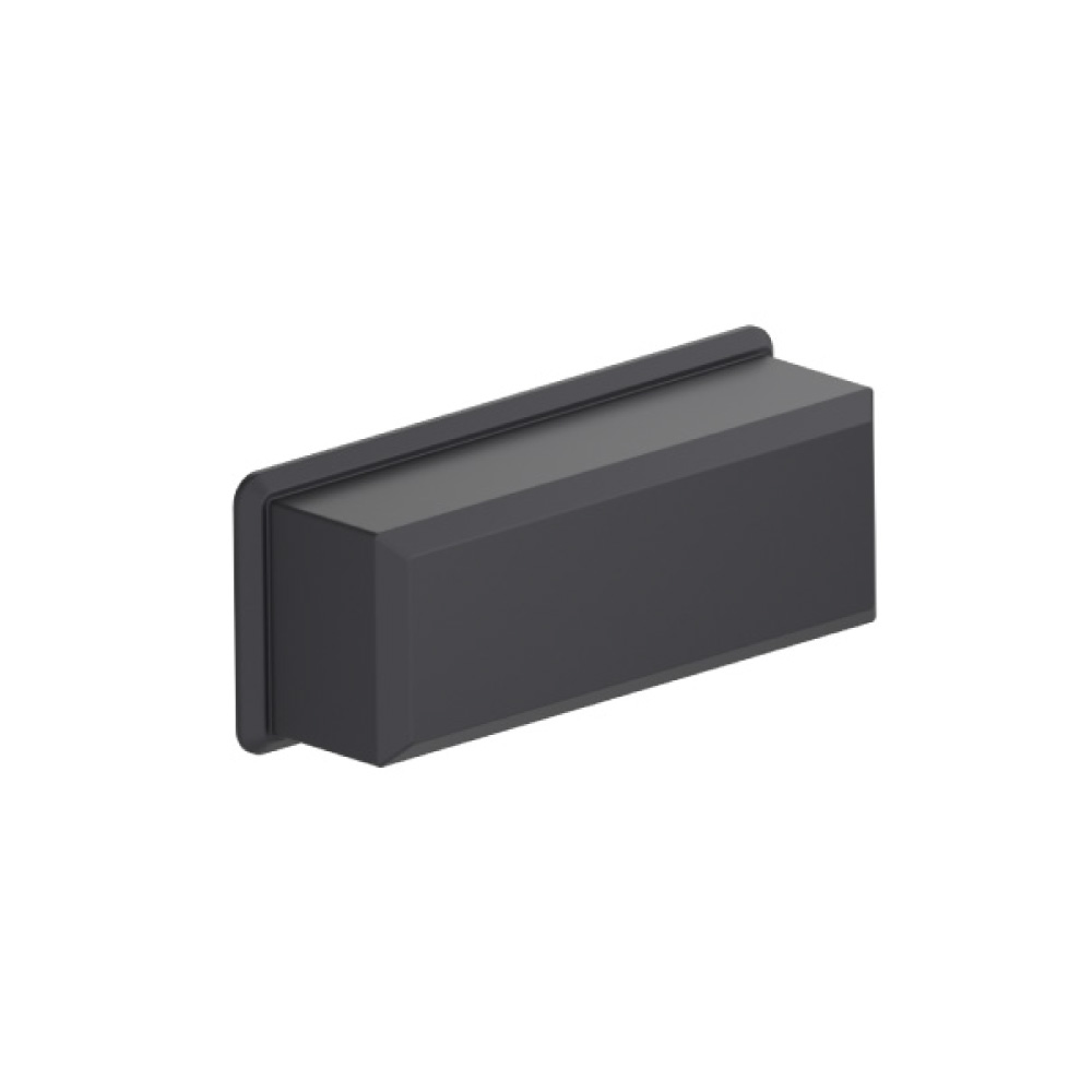 3" (76mm) Center to Center Cup Cabinet Pull | Dark Grey