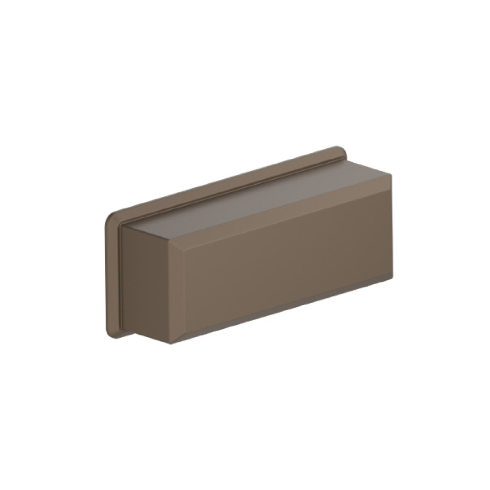 3" (76mm) Center to Center Cup Cabinet Pull | Dark Tan